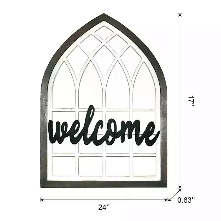 Kirklands Home Wall Quotes & Signs|Wood Interchangeable Arch Wall Plaque White