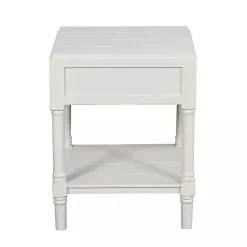 Kirklands Home Accent & End Tables|Wood Layla Accent Table White