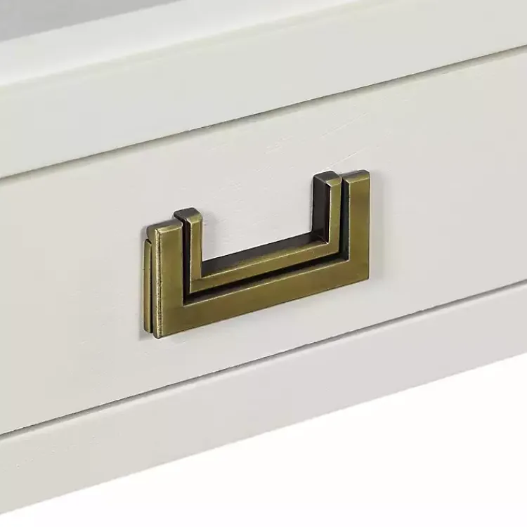 Kirklands Home Accent & End Tables|Wood Layla Accent Table White