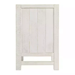 Kirklands Home Nightstands|Wood Open Shelf Nightstand White
