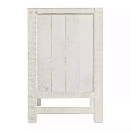 Kirklands Home Nightstands|Wood Open Shelf Nightstand White