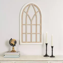 Kirklands Home Wall Plaques|Wood Sydney Arch Wall Plaque White