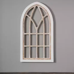 Kirklands Home Wall Plaques|Wood Sydney Arch Wall Plaque White