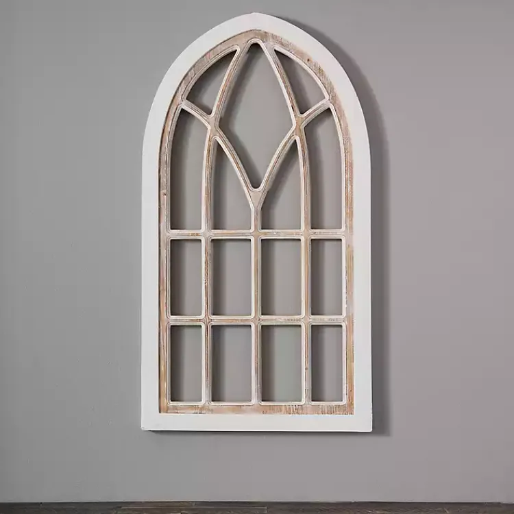 Kirklands Home Wall Plaques|Wood Sydney Arch Wall Plaque White