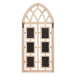 New Whitewash Window Arch 6-Opening Collage Frame Collage Frames