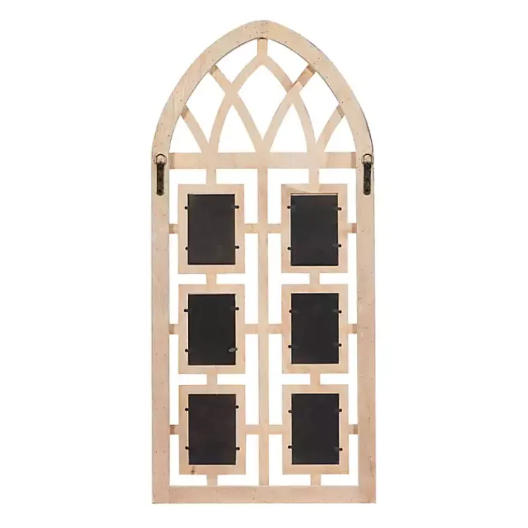 New Whitewash Window Arch 6-Opening Collage Frame Collage Frames
