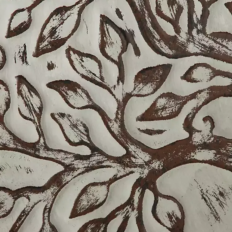 Kirklands Home Wall Plaques|Whitewashed Bronze Tree Framed Wall Plaque