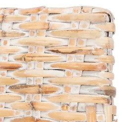 Kirklands Home Accent Chairs|washed Rattan Cristen Accent Chair White