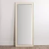 Kirklands Home Framed Mirrors|Whitewashed Scoop Maggie Profile Mirror, 28x68 in.