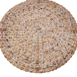 Kirklands Home Table Linens|Whitewashed Woven Rattan Placemats, Set of 4