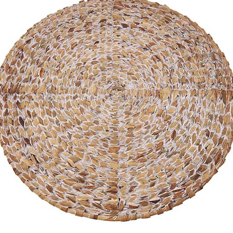 Kirklands Home Table Linens|Whitewashed Woven Rattan Placemats, Set of 4