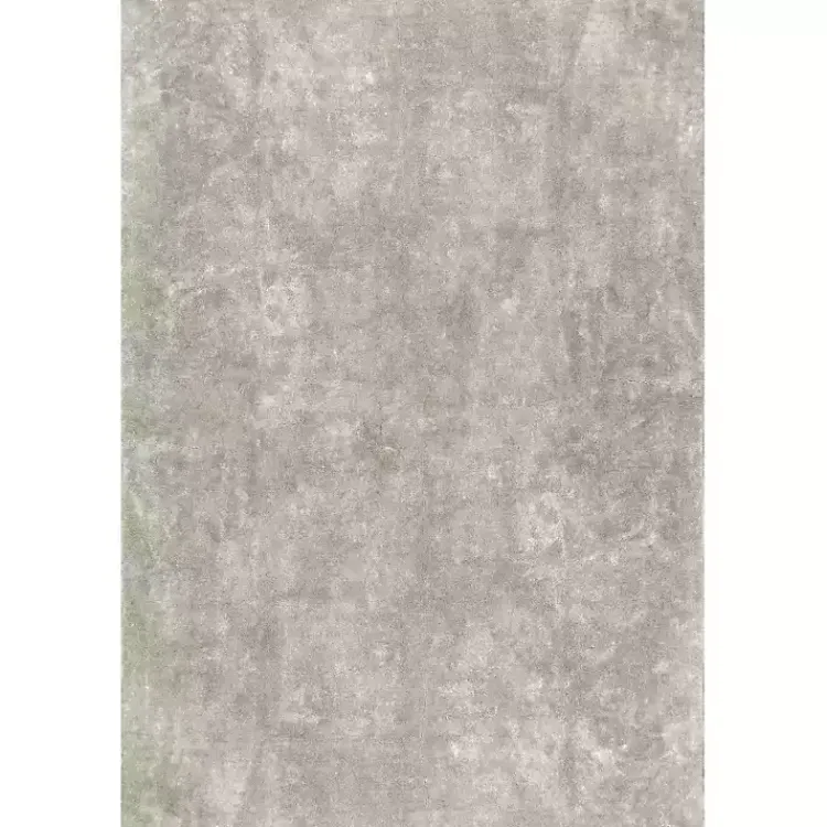 Kirklands Home Area Rugs|Whitlow Shag Washable Area Rug, 6x9 Gray