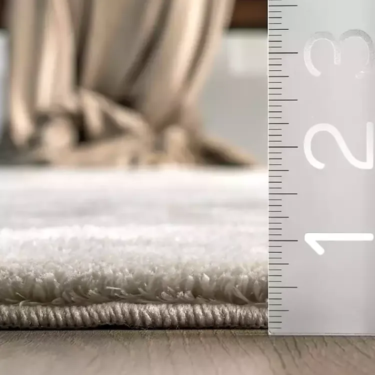 Kirklands Home Area Rugs|Whitlow Shag Washable Area Rug, 6x9 Gray