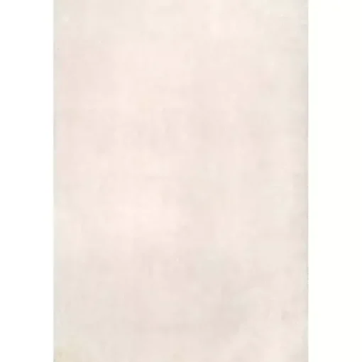 Kirklands Home Area Rugs|Whitlow Shag Washable Area Rug, 6x9 Ivory