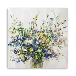 Kirklands Home Canvas Art|Wild Grown Bouquet Canvas Art Print, 40x40 in.