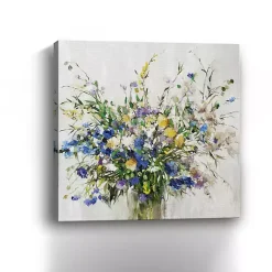 Kirklands Home Canvas Art|Wild Grown Bouquet Canvas Art Print, 40x40 in.
