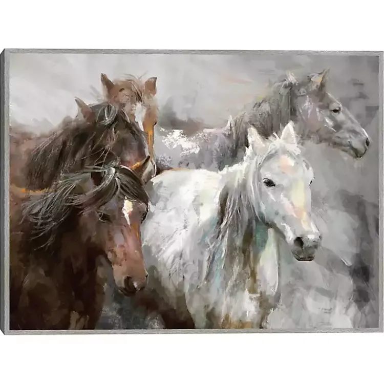 Kirklands Home Framed Art|Wild Ride Framed Canvas Art Print
