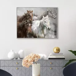 Kirklands Home Framed Art|Wild Ride Framed Canvas Art Print