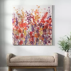 Kirklands Home Canvas Art|Wildflower Field Canvas Art Print Multi