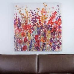 Kirklands Home Canvas Art|Wildflower Field Canvas Art Print Multi