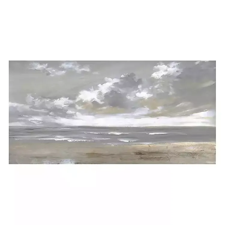 Kirklands Home Canvas Art|Windswept Giclee Canvas Art Print Gray