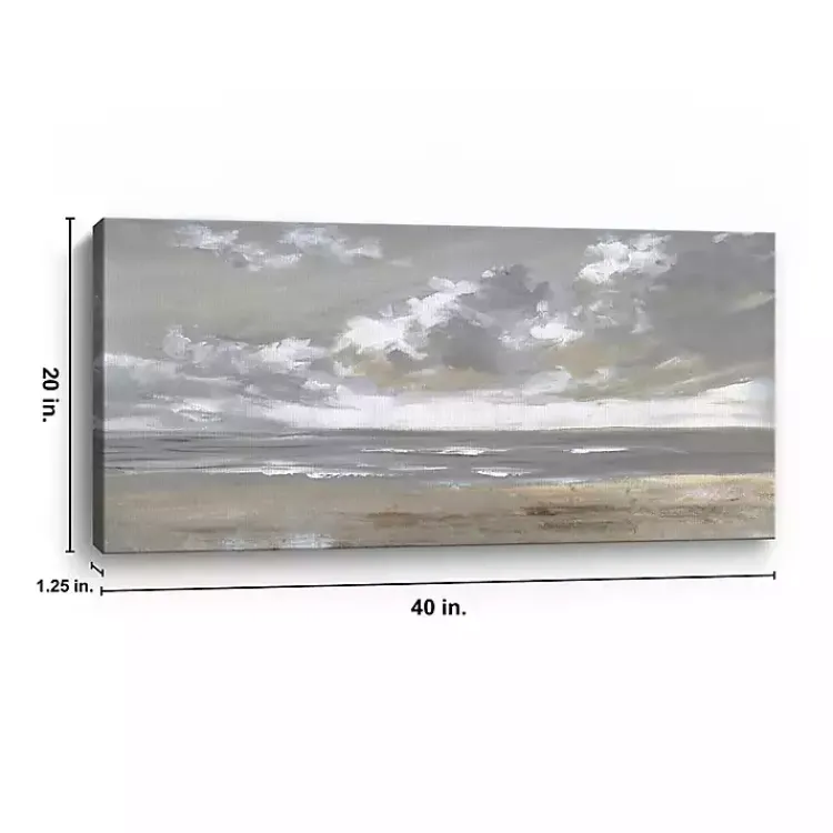 Kirklands Home Canvas Art|Windswept Giclee Canvas Art Print Gray