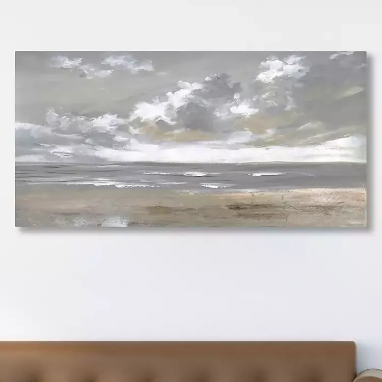 Kirklands Home Canvas Art|Windswept Giclee Canvas Art Print Gray