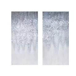 Kirklands Home Canvas Art|Winter Glaze Canvas Art Prints, Set of 2