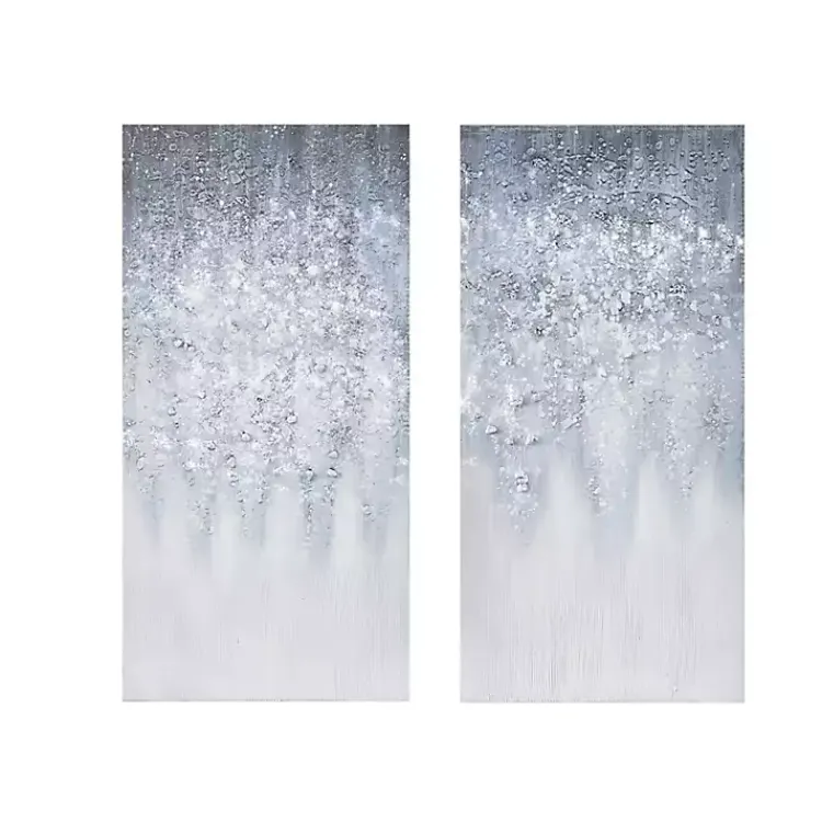 Kirklands Home Canvas Art|Winter Glaze Canvas Art Prints, Set of 2