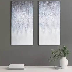 Kirklands Home Canvas Art|Winter Glaze Canvas Art Prints, Set of 2