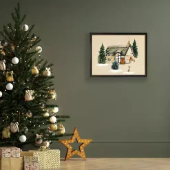 Hot Winter Home Scene II Framed Art Print Christmas Art & Wall Decor