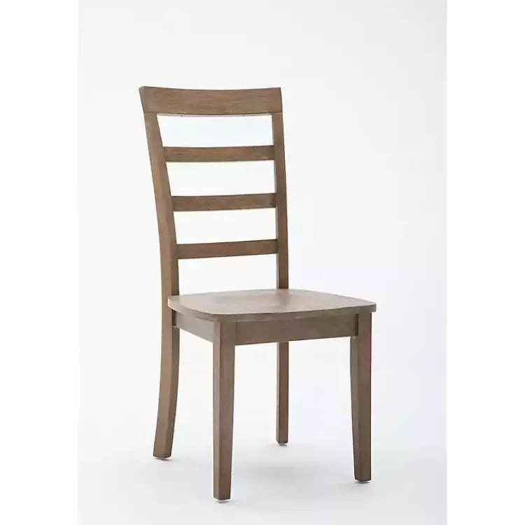 Kirklands Home Dining Chairs|Wire Brushed Natural Dining Chairs, Set of 2 Brown
