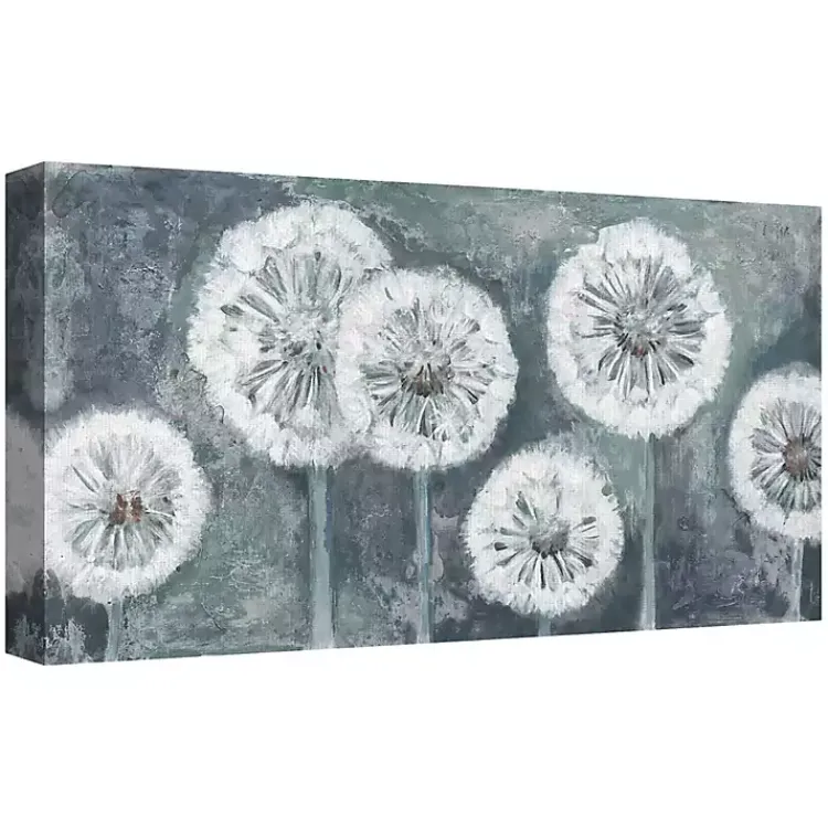 Kirklands Home Canvas Art|Wishing Blue Light Canvas Art Print, 54x27 in.