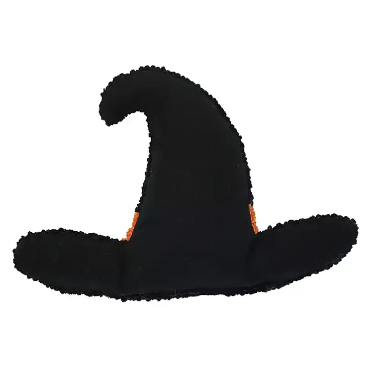 Hot Witch Hat Shaped Halloween Throw Pillow Halloween