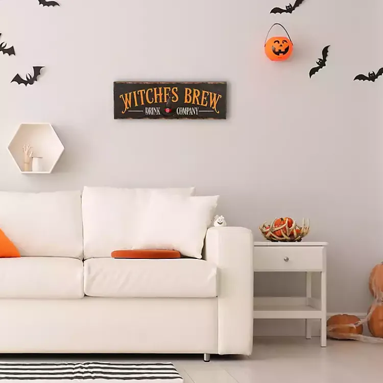 Best Witches Brew Wood Wall Sign Halloween