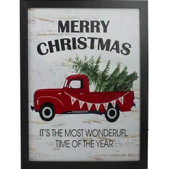Hot Wonderful Christmas Tree Truck Christmas Wall Art Christmas Art & Wall Decor