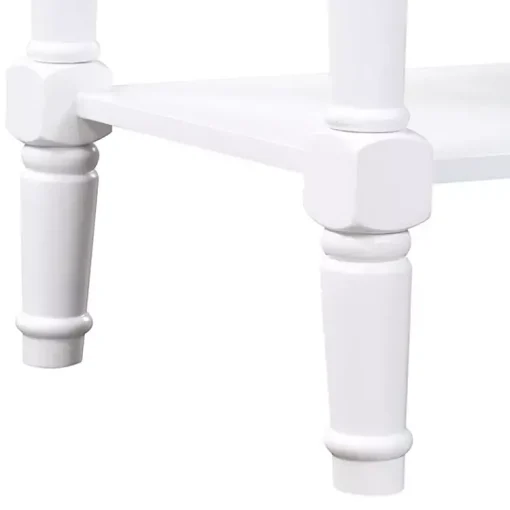 Kirklands Home Console Tables|Wood & Traditional Console Table White