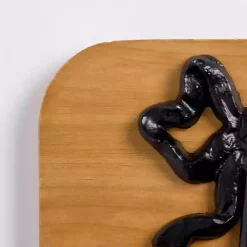 Kirklands Home Hooks|Wood and Metal Bow Wall Hooks