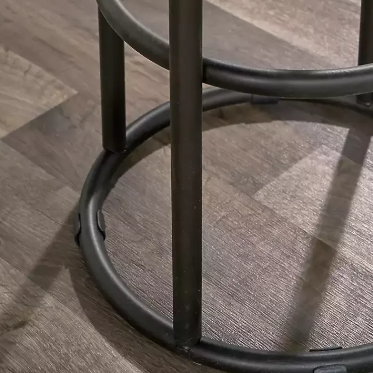 Kirklands Home Bar Stools & Counter Height Stools|Wood and Metal Kendall Barstool Brown