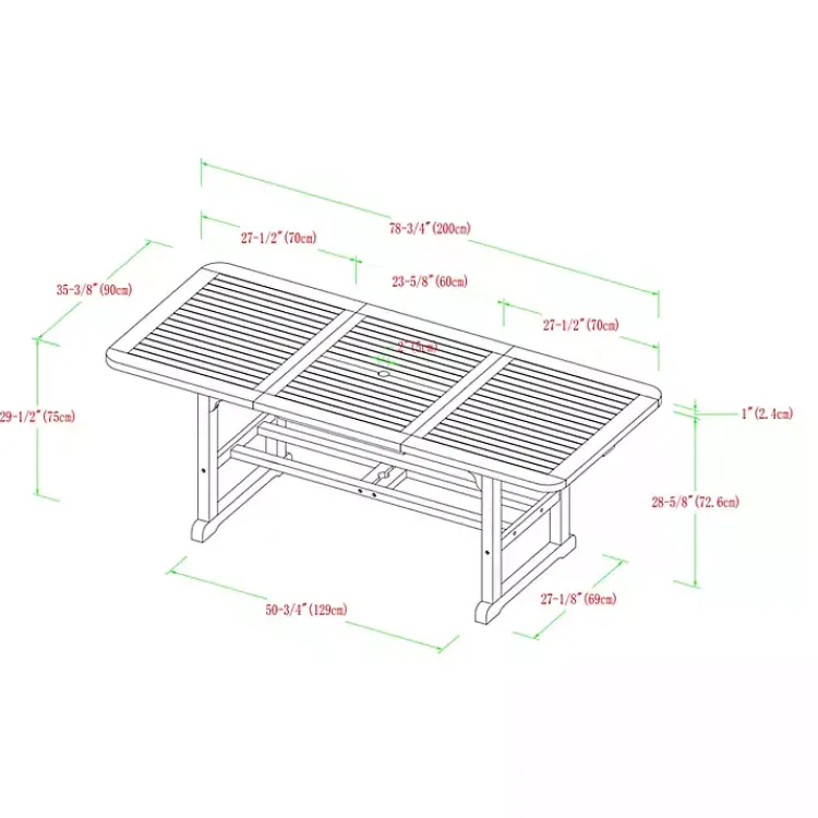 Kirklands Home Outdoor Dining|Wood Slat Back 4-pc. Outdoor Dining Set Tan