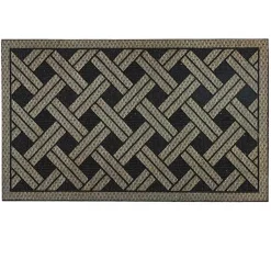 Kirklands Home Doormats|Woven Wicker Pattern Doormat