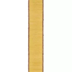 Kirklands Home Table Linens|Braided Jute Table Runner Yellow