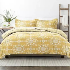 Kirklands Home Comforters|Daisy Medallion Twin 3-pc. Comforter Set Yellow