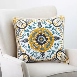 Hot Embroidered Claudia Pillow Pillows