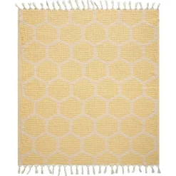 Best Honeycomb Cotton Throw Blankets & Throws