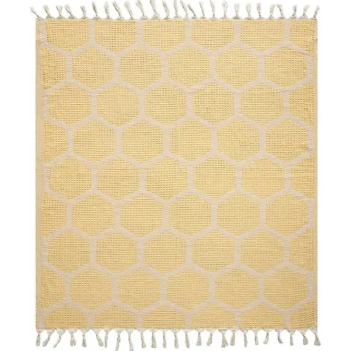 Best Honeycomb Cotton Throw Blankets & Throws