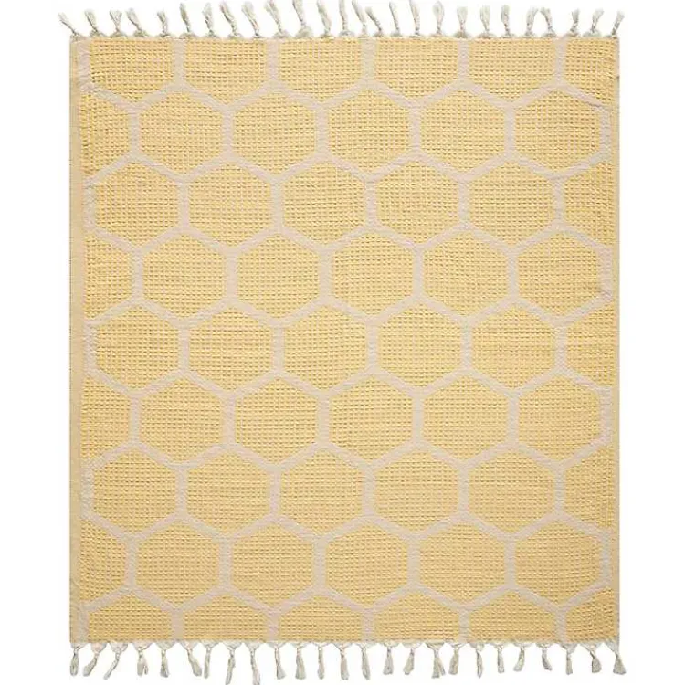 Best Honeycomb Cotton Throw Blankets & Throws