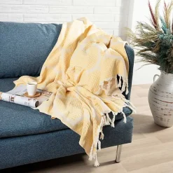 Best Honeycomb Cotton Throw Blankets & Throws