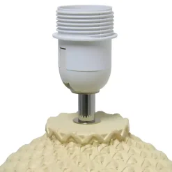 Kirklands Home Table Lamps|Purled Ceramic Table Lamp Yellow