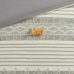 Kirklands Home Comforters|Yellow Striped 3-pc. Full/Queen Comforter Set